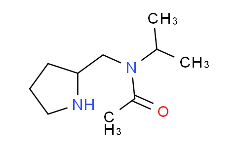 CAS No. 1353987-02-6, N-Isopropyl-N-(pyrrolidin-2-ylmethyl)acetamide