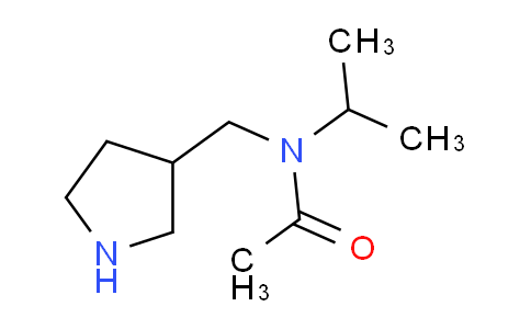 CAS No. 1353971-97-7, N-Isopropyl-N-(pyrrolidin-3-ylmethyl)acetamide