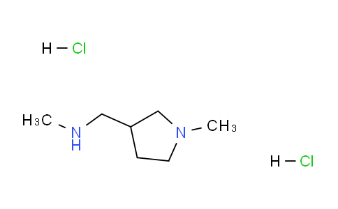 CAS No. 1185042-30-1, N-Methyl(1-methylpyrrolidin-3-yl)methanamine dihydrochloride