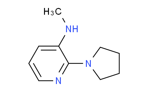 CAS No. 1341659-86-6, N-Methyl-2-(pyrrolidin-1-yl)pyridin-3-amine