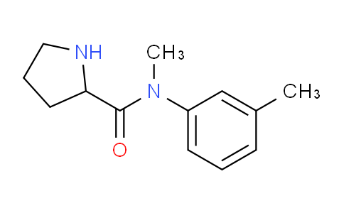 CAS No. 1491331-76-0, N-Methyl-N-(m-tolyl)pyrrolidine-2-carboxamide