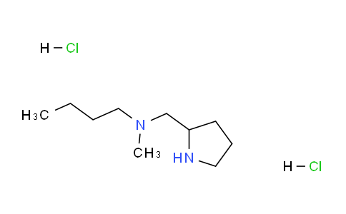 CAS No. 1220027-32-6, N-Methyl-N-(pyrrolidin-2-ylmethyl)butan-1-amine dihydrochloride