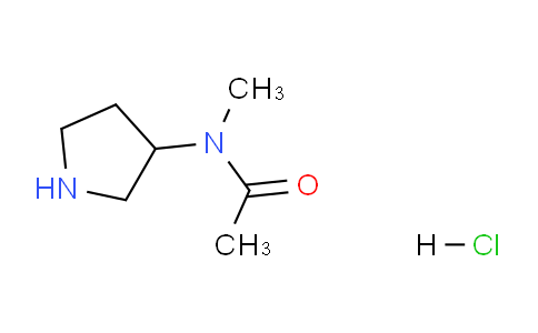 CAS No. 1624261-23-9, N-Methyl-N-(pyrrolidin-3-yl)acetamide hydrochloride