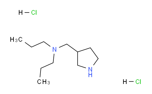 CAS No. 1219964-46-1, N-Propyl-N-(pyrrolidin-3-ylmethyl)propan-1-amine dihydrochloride
