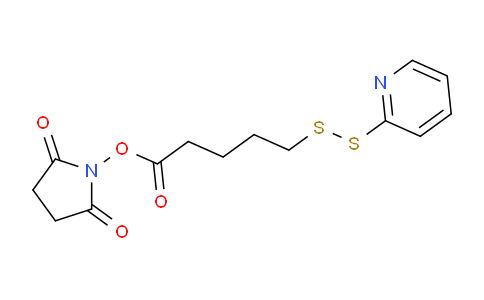 CAS No. 317331-86-5, N-succinimidyl-5-(2-pyridyldithio)valerate