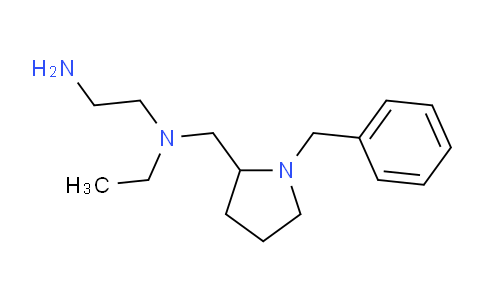 CAS No. 1353974-09-0, N1-((1-Benzylpyrrolidin-2-yl)methyl)-N1-ethylethane-1,2-diamine