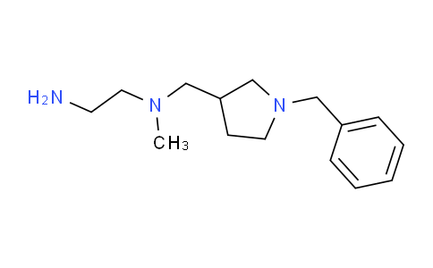 CAS No. 1353981-55-1, N1-((1-Benzylpyrrolidin-3-yl)methyl)-N1-methylethane-1,2-diamine