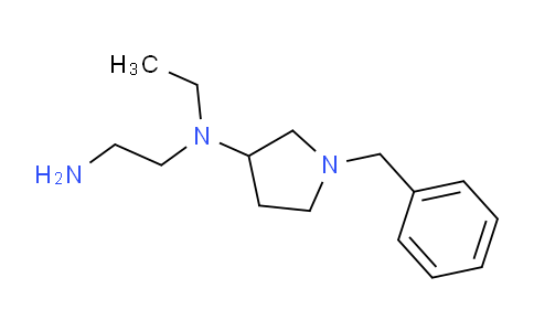 CAS No. 1353963-38-8, N1-(1-Benzylpyrrolidin-3-yl)-N1-ethylethane-1,2-diamine