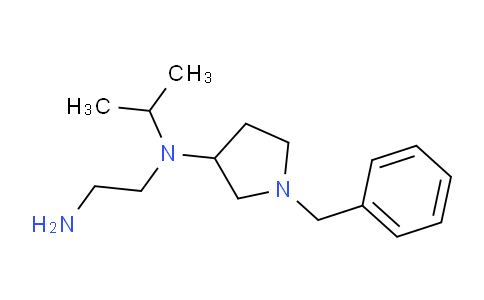 CAS No. 1353974-19-2, N1-(1-Benzylpyrrolidin-3-yl)-N1-isopropylethane-1,2-diamine