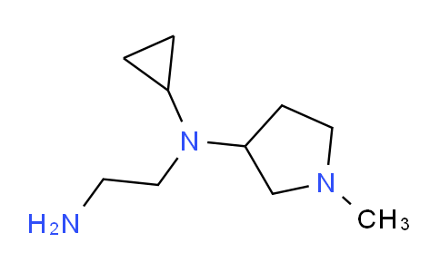 CAS No. 1353984-83-4, N1-Cyclopropyl-N1-(1-methylpyrrolidin-3-yl)ethane-1,2-diamine