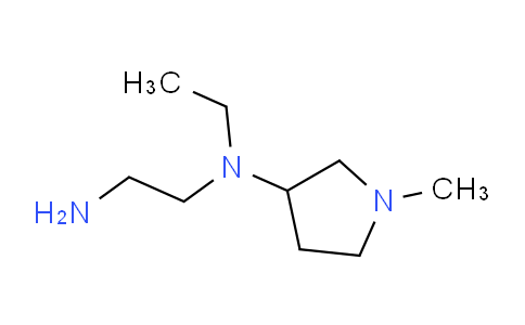 CAS No. 1353959-15-5, N1-Ethyl-N1-(1-methylpyrrolidin-3-yl)ethane-1,2-diamine