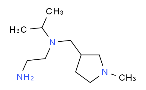 CAS No. 1353969-72-8, N1-Isopropyl-N1-((1-methylpyrrolidin-3-yl)methyl)ethane-1,2-diamine