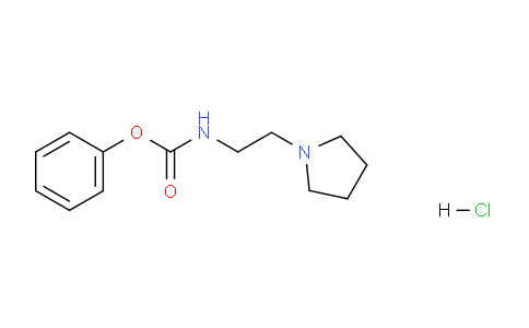 CAS No. 1170129-51-7, Phenyl (2-(pyrrolidin-1-yl)ethyl)carbamate hydrochloride