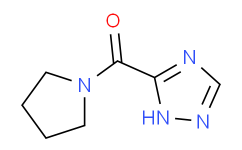CAS No. 1470113-85-9, Pyrrolidin-1-yl(1H-1,2,4-triazol-5-yl)methanone