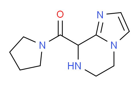 CAS No. 171495-68-4, Pyrrolidin-1-yl(5,6,7,8-tetrahydroimidazo[1,2-a]pyrazin-8-yl)methanone