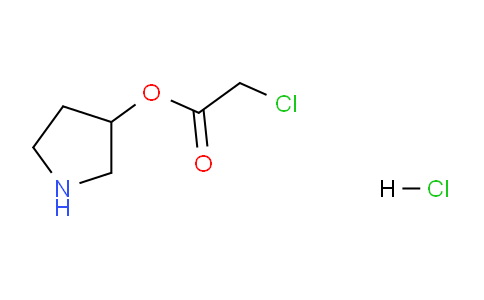 CAS No. 1219956-79-2, Pyrrolidin-3-yl 2-chloroacetate hydrochloride