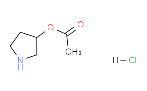 CAS No. 1219949-49-1, Pyrrolidin-3-yl acetate hydrochloride