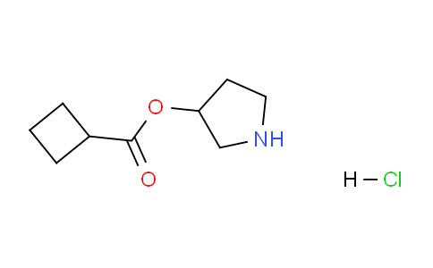 CAS No. 1220032-01-8, Pyrrolidin-3-yl cyclobutanecarboxylate hydrochloride