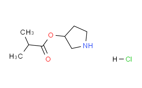 CAS No. 1219841-63-0, Pyrrolidin-3-yl isobutyrate hydrochloride