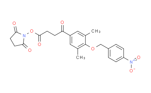 CAS No. 948995-62-8, Succinimidyl 4-[3,5-Dimethyl-4-(4-nitrobenzyloxy)phenyl]-4-oxobutyrate