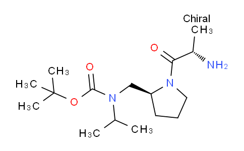 CAS No. 1401666-44-1, tert-Butyl (((S)-1-((S)-2-aminopropanoyl)pyrrolidin-2-yl)methyl)(isopropyl)carbamate