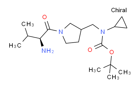 MC668457 | 1354028-62-8 | tert-Butyl ((1-((S)-2-amino-3-methylbutanoyl)pyrrolidin-3-yl)methyl)(cyclopropyl)carbamate