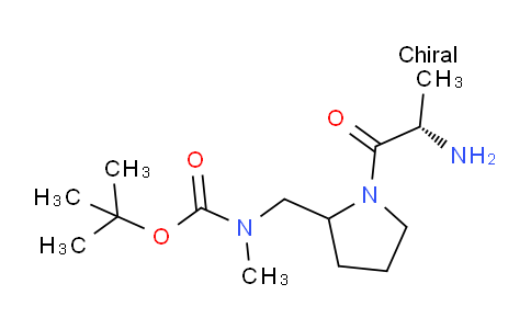 CAS No. 1354026-62-2, tert-Butyl ((1-((S)-2-aminopropanoyl)pyrrolidin-2-yl)methyl)(methyl)carbamate