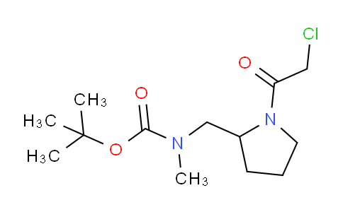 DY668486 | 1353977-65-7 | tert-Butyl ((1-(2-chloroacetyl)pyrrolidin-2-yl)methyl)(methyl)carbamate