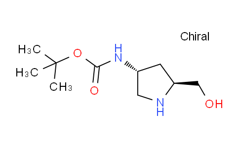 CAS No. 1264243-41-5, tert-Butyl ((3R,5S)-5-(hydroxymethyl)pyrrolidin-3-yl)carbamate