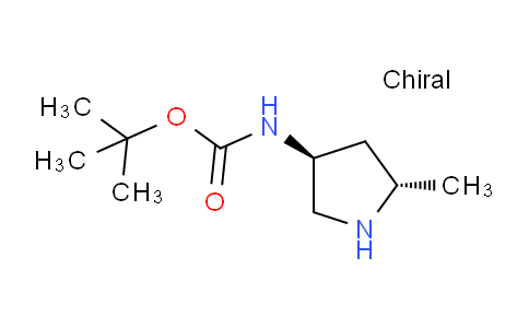 CAS No. 139161-75-4, tert-Butyl ((3S,5S)-5-methylpyrrolidin-3-yl)carbamate