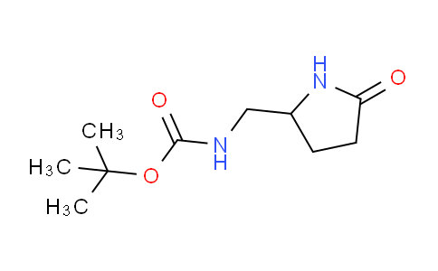 CAS No. 944728-08-9, tert-Butyl ((5-oxopyrrolidin-2-yl)methyl)carbamate