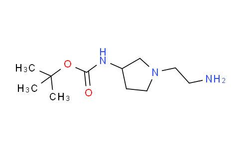 CAS No. 1353977-52-2, tert-Butyl (1-(2-aminoethyl)pyrrolidin-3-yl)carbamate
