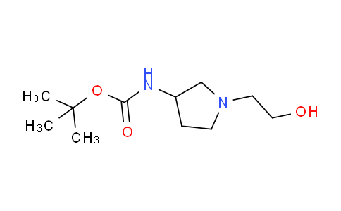 CAS No. 1353962-98-7, tert-Butyl (1-(2-hydroxyethyl)pyrrolidin-3-yl)carbamate