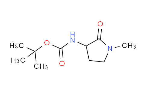 CAS No. 1384264-11-2, tert-Butyl (1-methyl-2-oxopyrrolidin-3-yl)carbamate