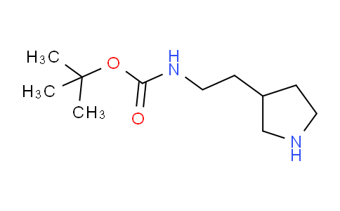 CAS No. 169750-93-0, tert-Butyl (2-(pyrrolidin-3-yl)ethyl)carbamate