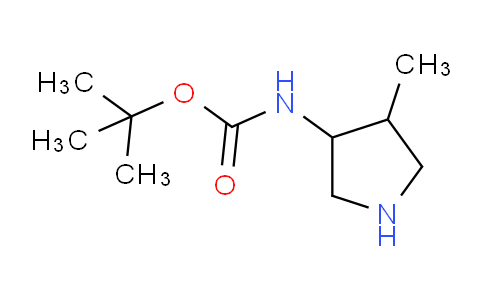 CAS No. 107610-92-4, tert-Butyl (4-methylpyrrolidin-3-yl)carbamate