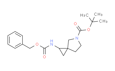 CAS No. 1713163-29-1, tert-Butyl 1-(((benzyloxy)carbonyl)amino)-5-azaspiro[2.4]heptane-5-carboxylate