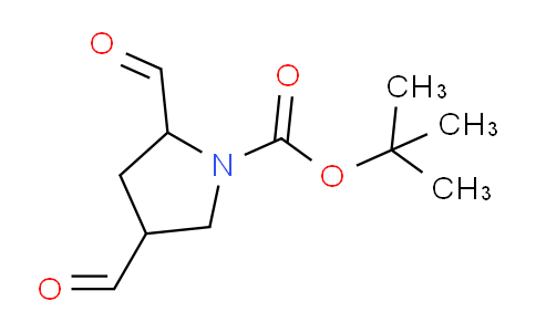 CAS No. 848591-67-3, tert-Butyl 2,4-diformylpyrrolidine-1-carboxylate