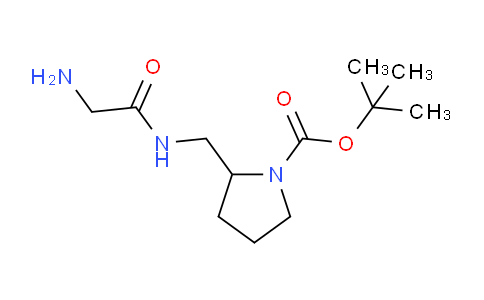 DY668601 | 1353957-33-1 | tert-Butyl 2-((2-aminoacetamido)methyl)pyrrolidine-1-carboxylate