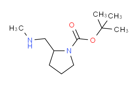 CAS No. 955979-19-8, tert-Butyl 2-((methylamino)methyl)pyrrolidine-1-carboxylate