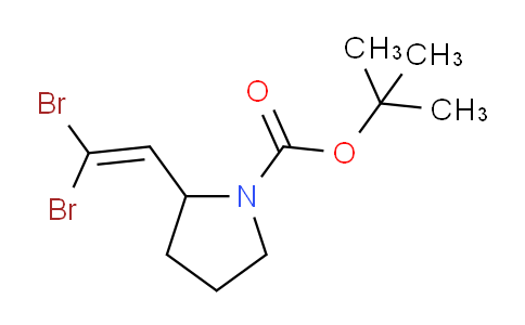 CAS No. 316141-29-4, tert-Butyl 2-(2,2-dibromovinyl)pyrrolidine-1-carboxylate