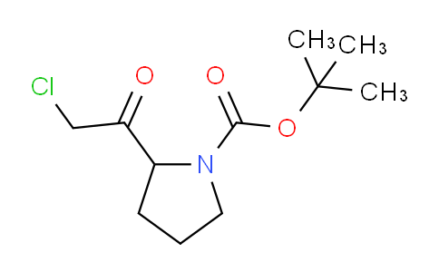 CAS No. 848819-60-3, tert-Butyl 2-(2-chloroacetyl)pyrrolidine-1-carboxylate