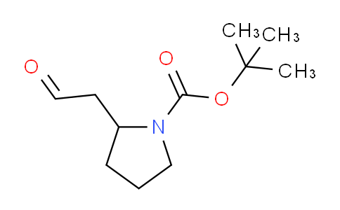 CAS No. 170491-62-0, tert-Butyl 2-(2-oxoethyl)pyrrolidine-1-carboxylate