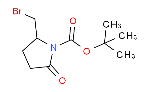 CAS No. 958248-90-3, tert-Butyl 2-(bromomethyl)-5-oxopyrrolidine-1-carboxylate