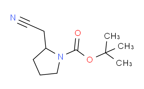 CAS No. 1092352-11-8, tert-Butyl 2-(cyanomethyl)pyrrolidine-1-carboxylate