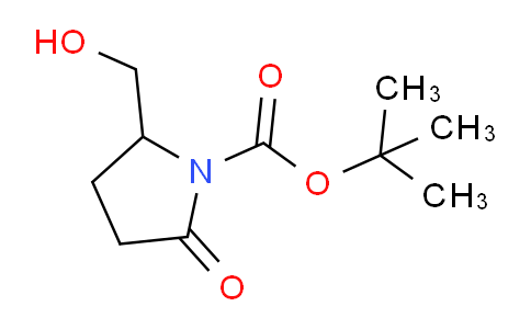 CAS No. 344884-10-2, tert-Butyl 2-(hydroxymethyl)-5-oxopyrrolidine-1-carboxylate