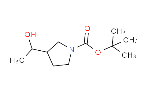 CAS No. 1314400-71-9, tert-Butyl 3-(1-hydroxyethyl)pyrrolidine-1-carboxylate