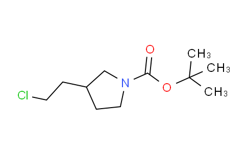 CAS No. 1420811-53-5, tert-Butyl 3-(2-chloroethyl)pyrrolidine-1-carboxylate