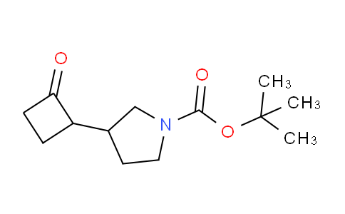 CAS No. 1823230-92-7, tert-Butyl 3-(2-oxocyclobutyl)pyrrolidine-1-carboxylate