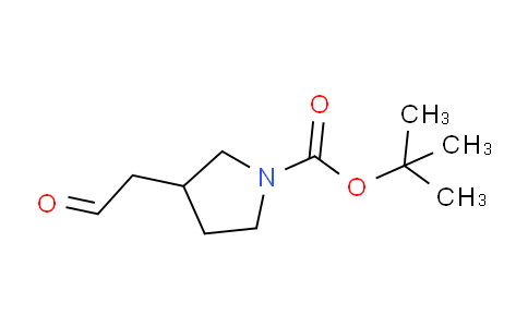 CAS No. 890849-28-2, tert-Butyl 3-(2-oxoethyl)pyrrolidine-1-carboxylate
